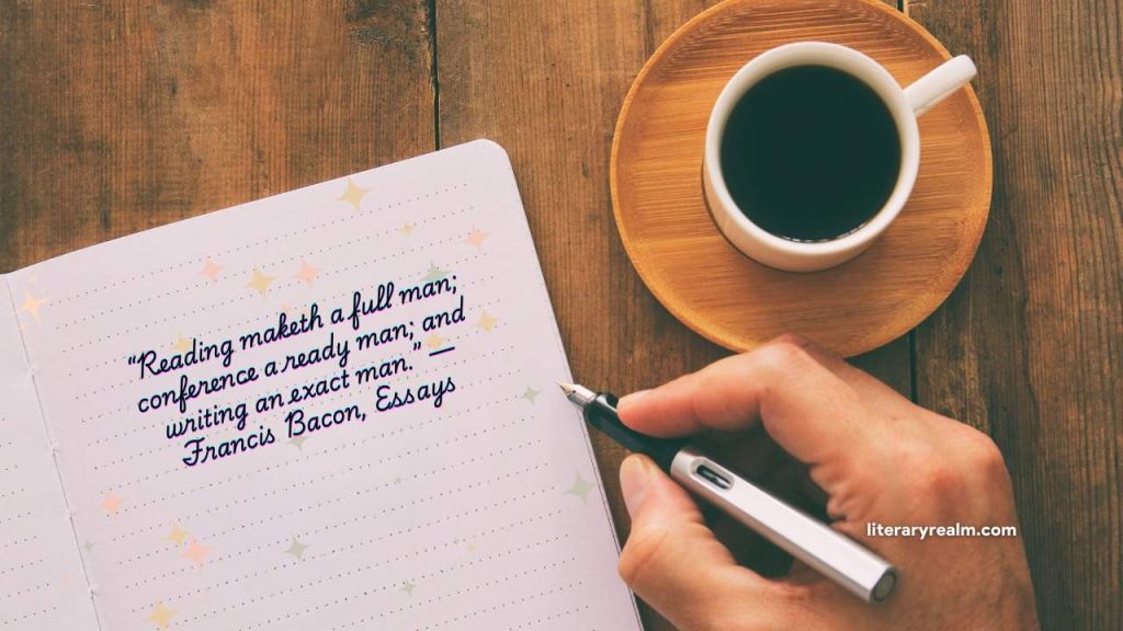 Quotes from Of Studies- Francis Bacon