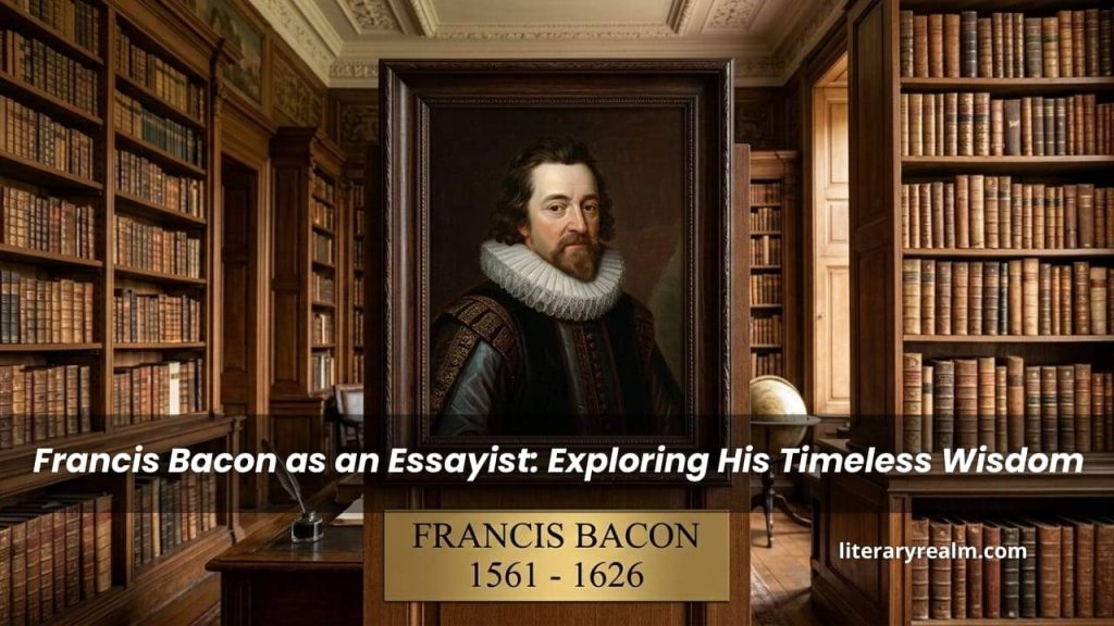 Francis Bacon as an Essayist