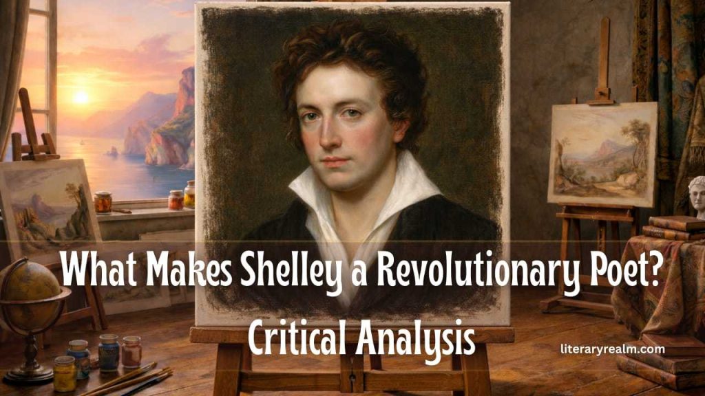 What Makes Shelley a Revolutionary Poet?