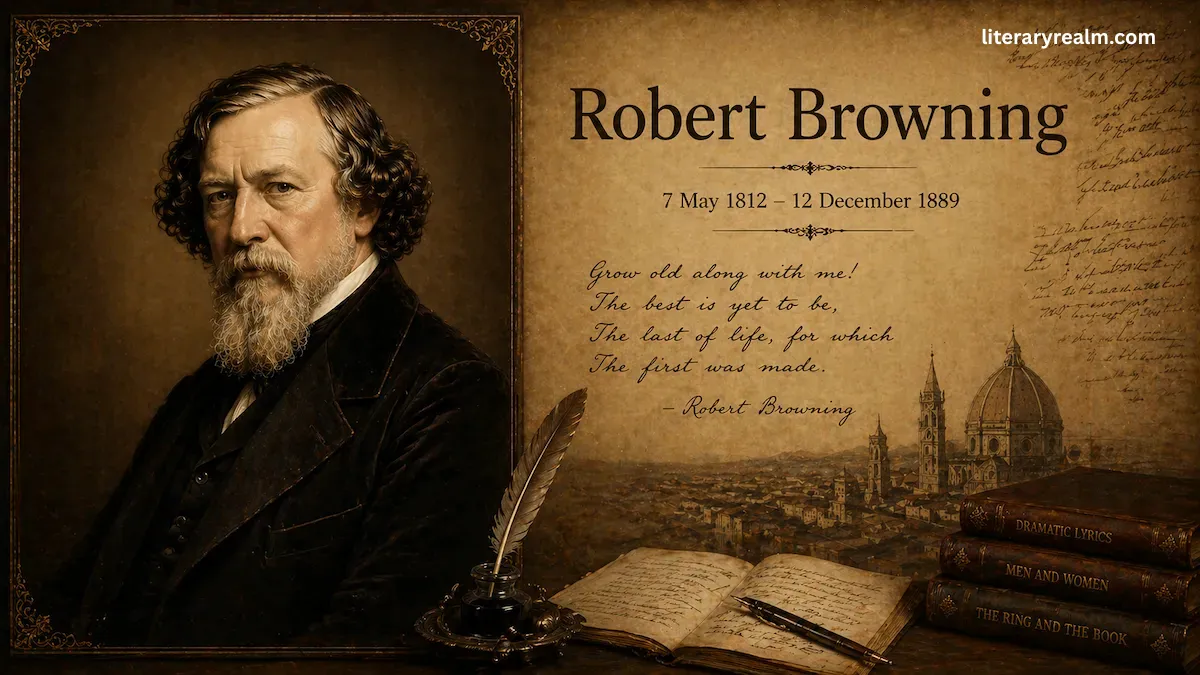 Robert Browning as a Poet of Dramatic Monologue: Full Guide