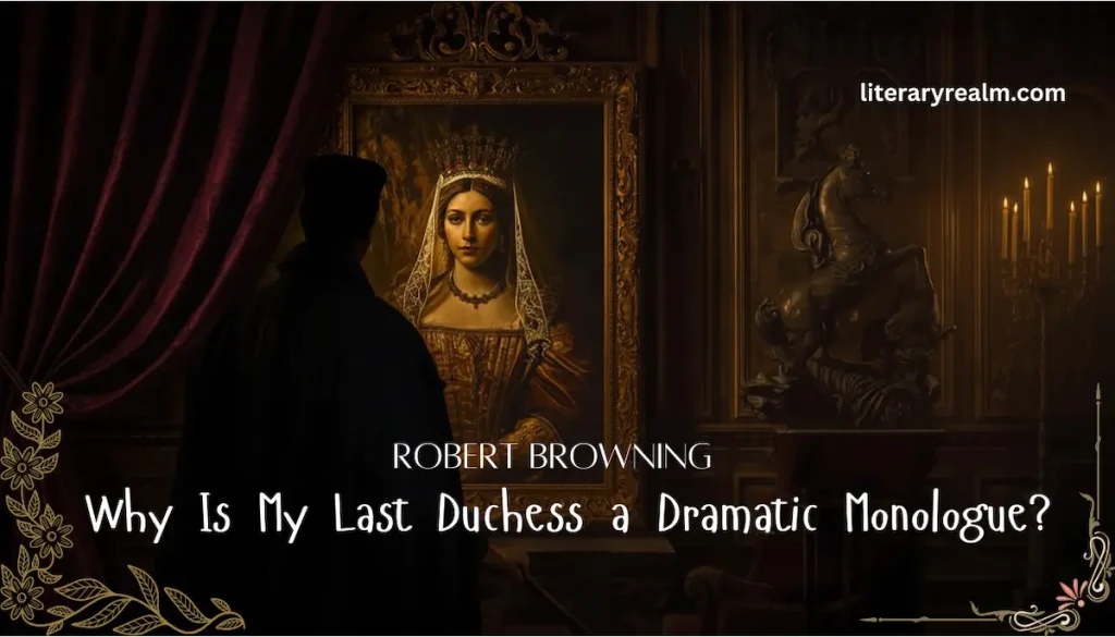 Why Is My Last Duchess a Dramatic Monologue? Full Analysis
