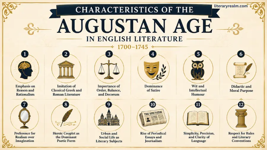 Characteristics of the Augustan Age in English Literature