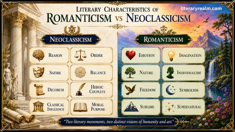 Romanticism vs Neoclassicism