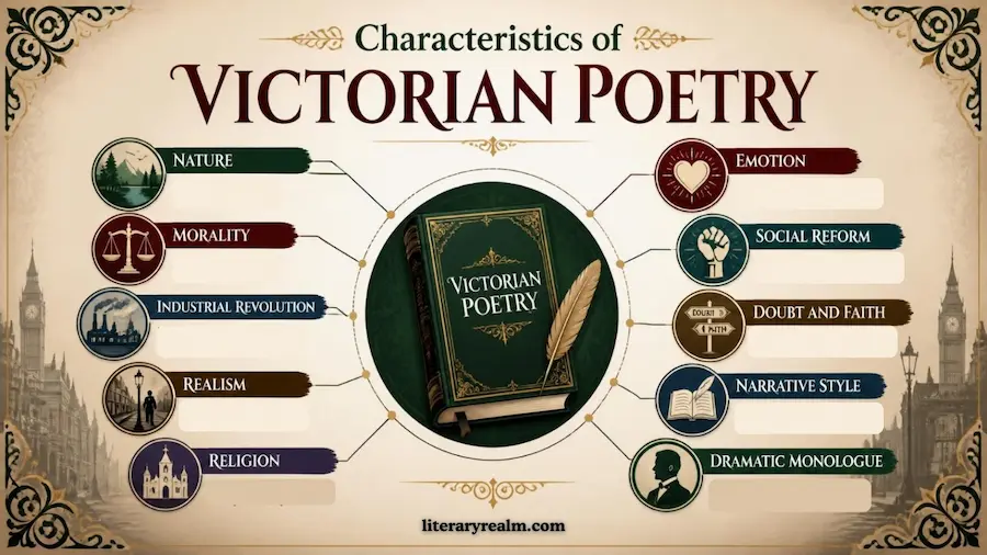 Major Characteristics of Victorian Poetry