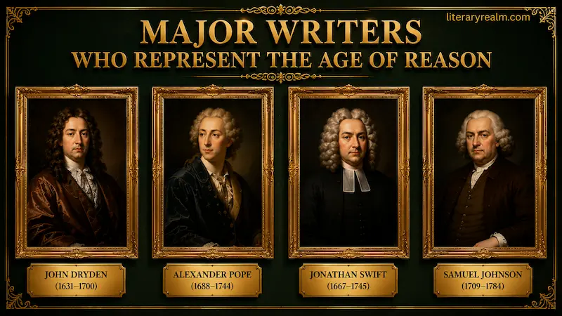 Major Writers Who Represent the Age of Reason
