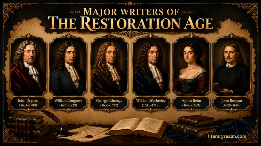 Major Writers of The Restoration Age